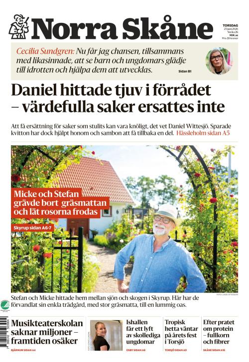 Norra Skåne 25.6.2026