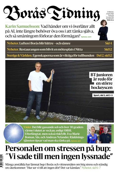 Borås Tidning 25.6.2026