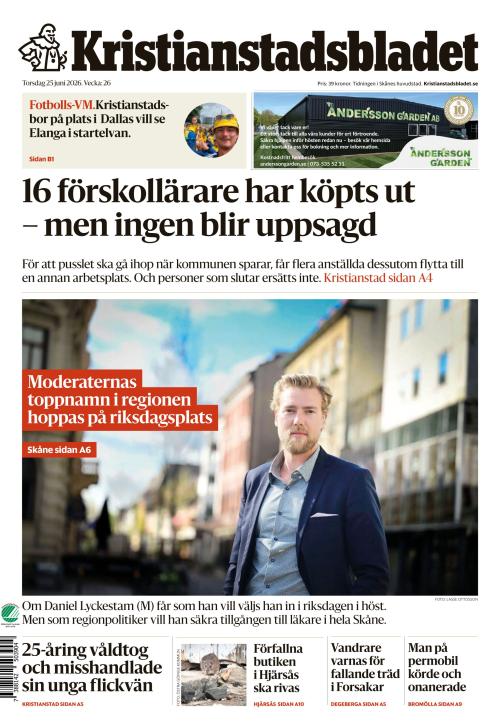 Kristianstadsbladet 25.6.2026