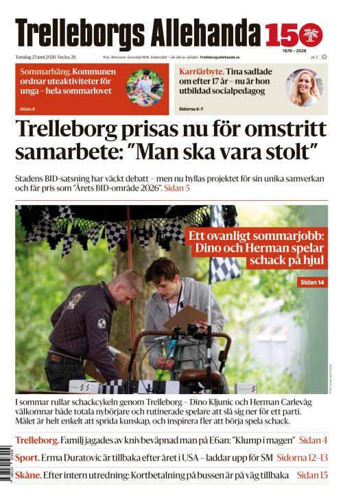 Trelleborgs Allehanda 25.6.2026