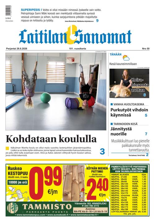 Laitilan Sanomat 26.6.2026
