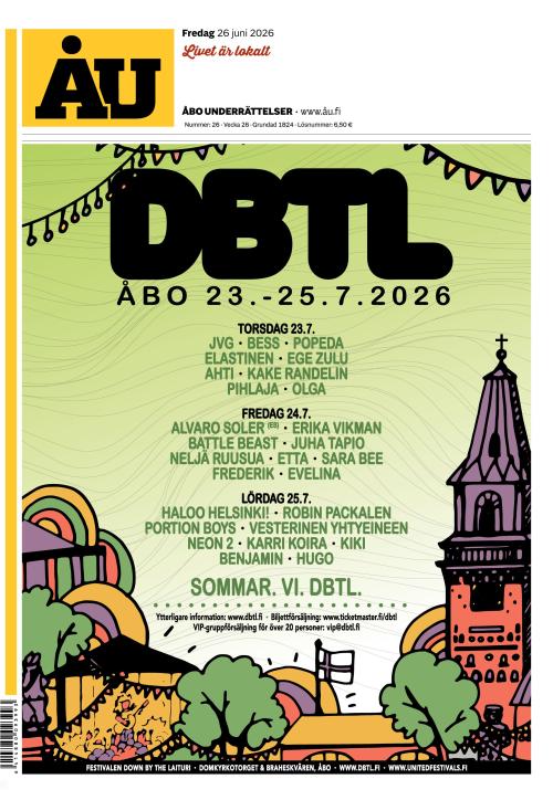 Åbo Underrättelser 26.6.2026