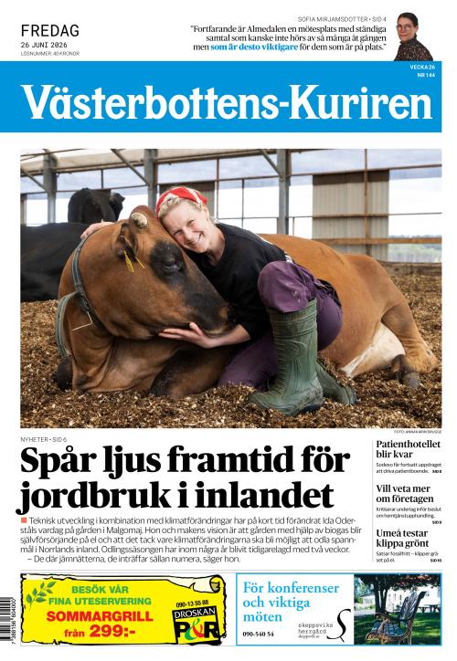 Västerbottens-Kuriren (SE) 26.6.2026