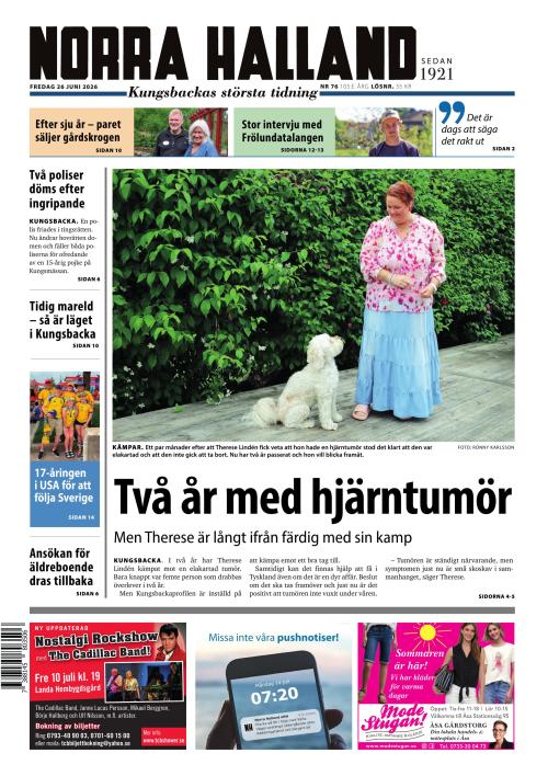 Norra Halland 26.6.2026