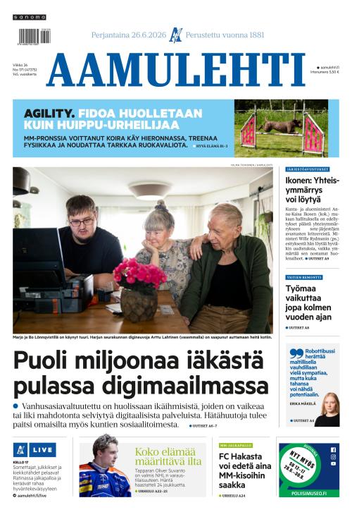 Aamulehti 26.6.2026