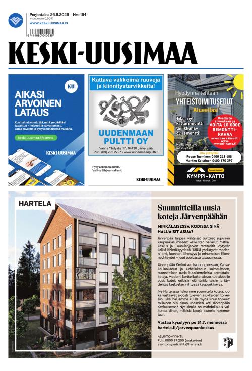 Keski-Uusimaa 26.6.2026