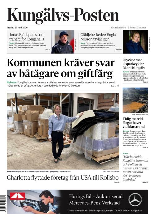 Kungälvs-Posten 26.6.2026