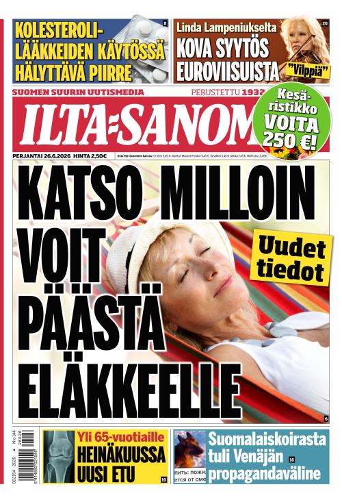 Ilta-Sanomat 26.6.2026