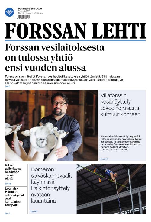 Forssan Lehti 26.6.2026