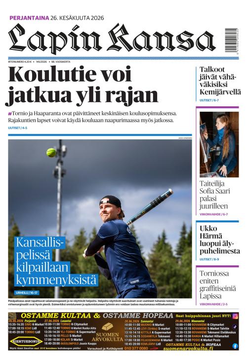 Lapin Kansa 26.6.2026