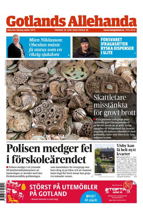 Gotlands Allehanda 26.6.2026