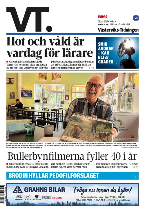 Västerviks-Tidningen 26.6.2026