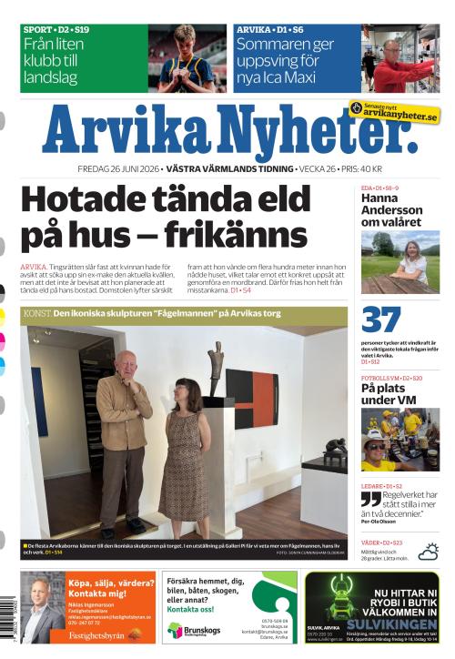 Arvika Nyheter 26.6.2026