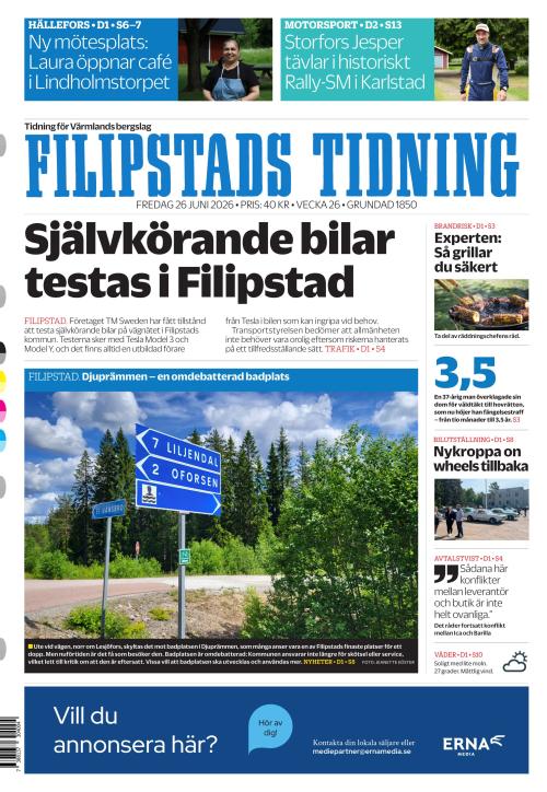 Filipstads Tidning 26.6.2026
