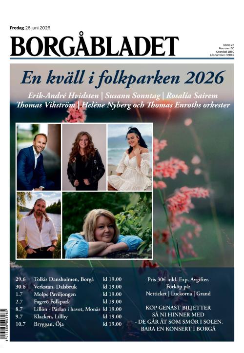 Borgåbladet 26.6.2026
