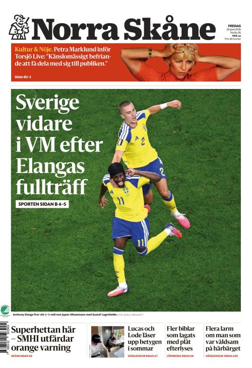 Norra Skåne 26.6.2026