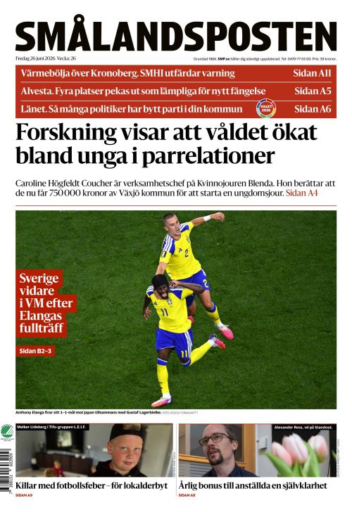 Smålandsposten 26.6.2026
