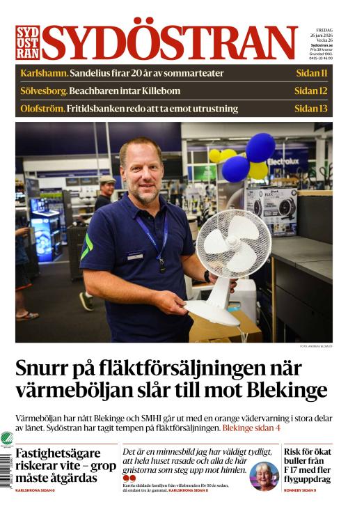 Sydöstran 26.6.2026