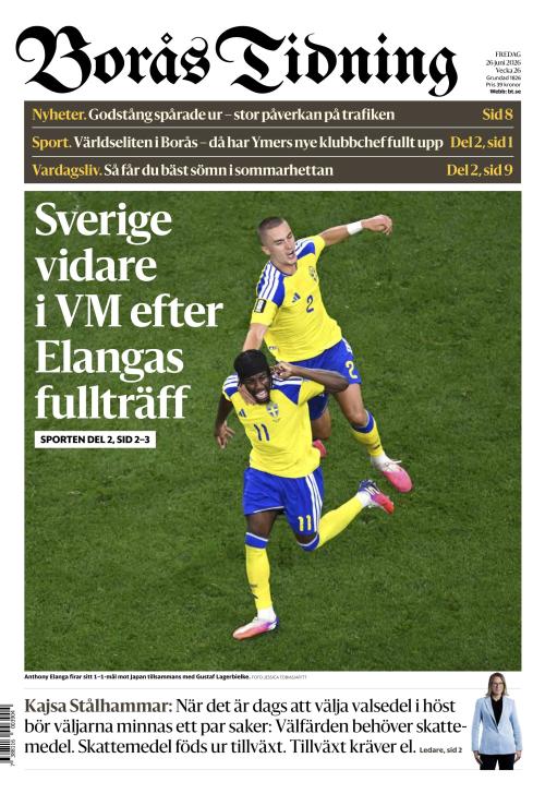 Borås Tidning 26.6.2026