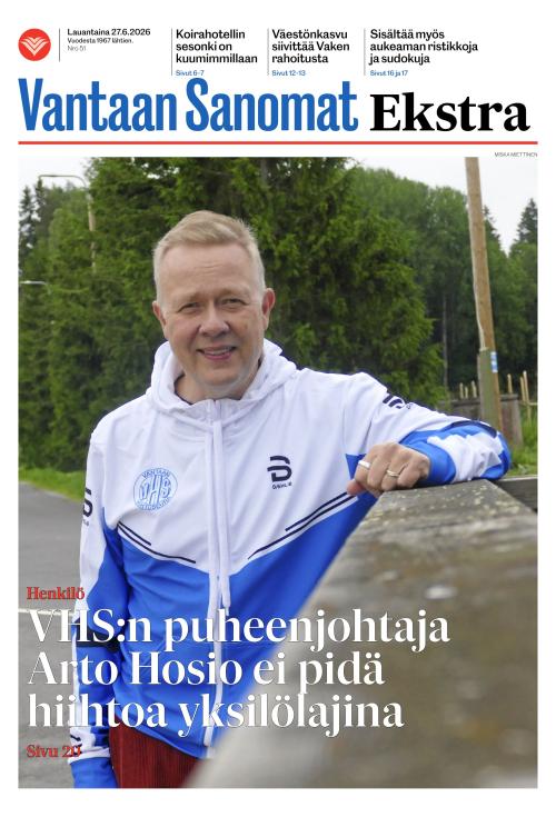 Vantaan Sanomat (Itä) 27.6.2026