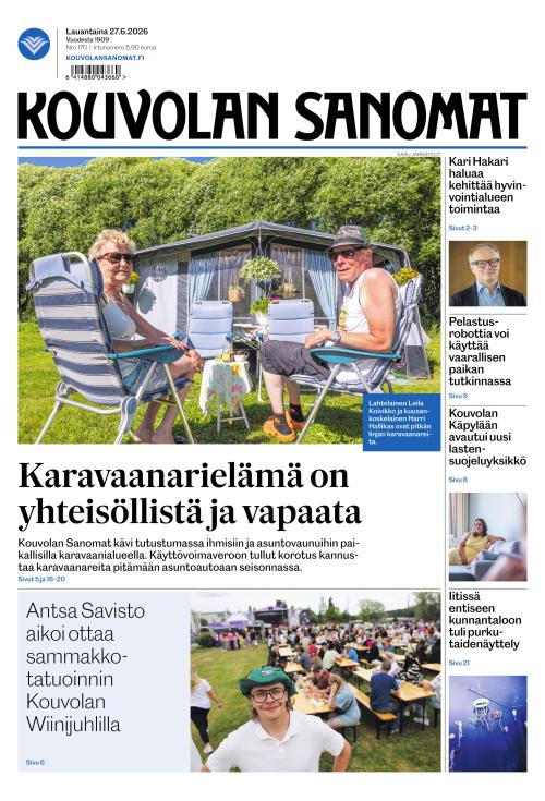 Kouvolan Sanomat 27.6.2026