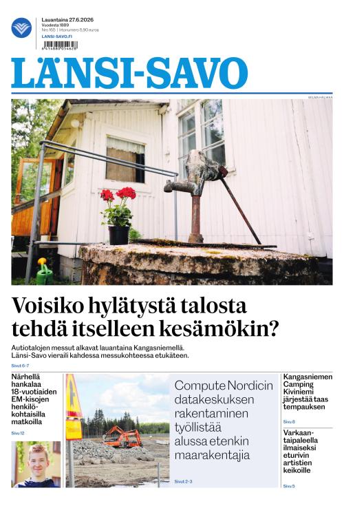 Länsi-Savo 27.6.2026