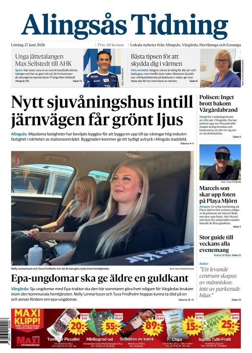 Alingsås Tidning 27.6.2026