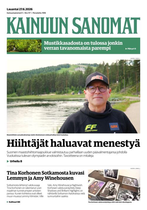 Kainuun Sanomat 27.6.2026