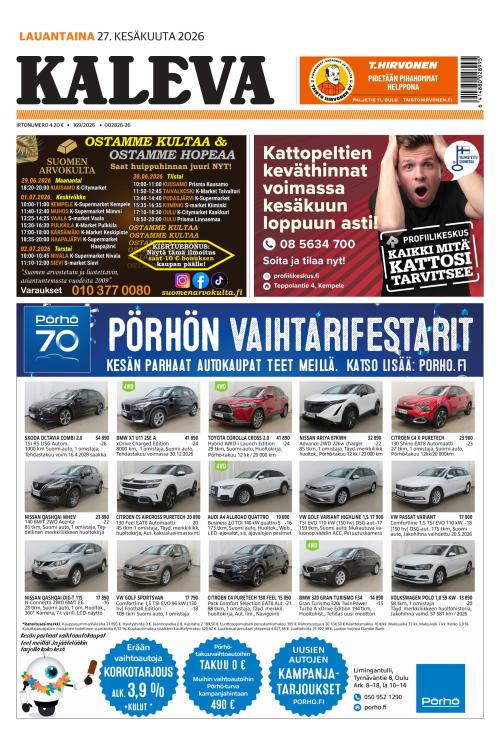 Kaleva 27.6.2026
