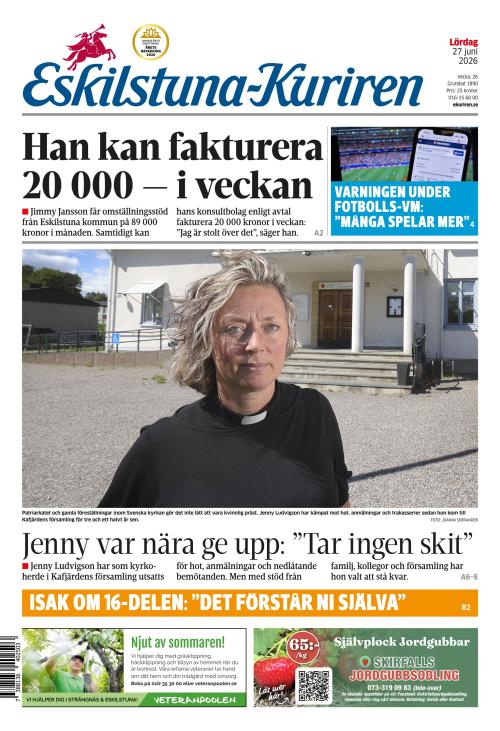 Eskilstuna-Kuriren 27.6.2026