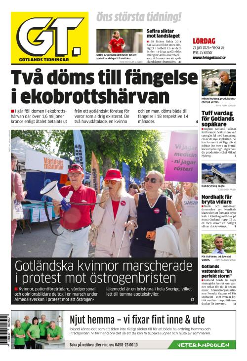 Gotlands Tidningar 27.6.2026