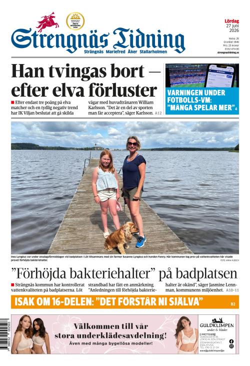 Strengnäs Tidning 27.6.2026