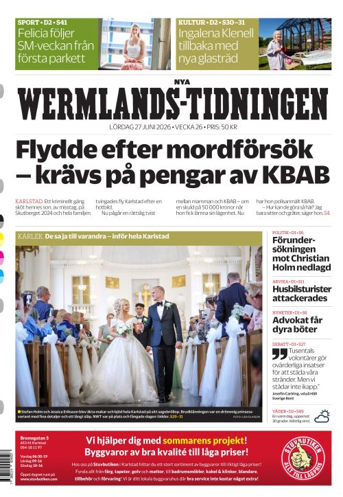 Nya Wermlands-Tidningen 27.6.2026