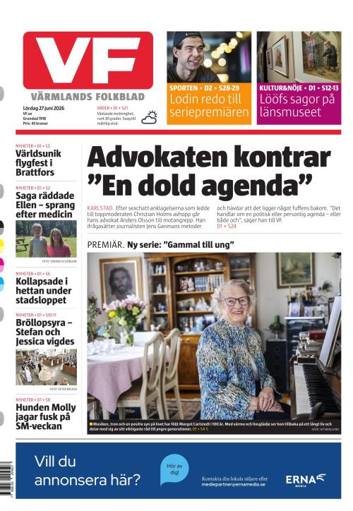 Värmlands Folkblad 27.6.2026