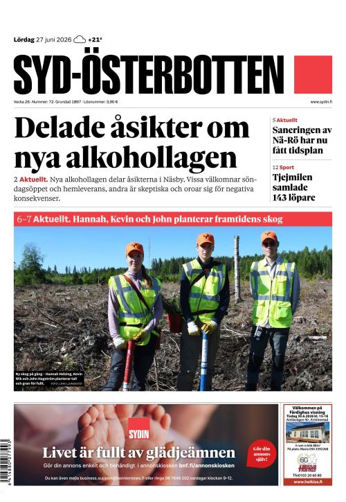 Syd-Österbotten 27.6.2026