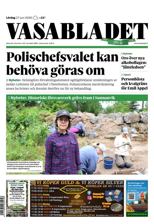 Vasabladet 27.6.2026