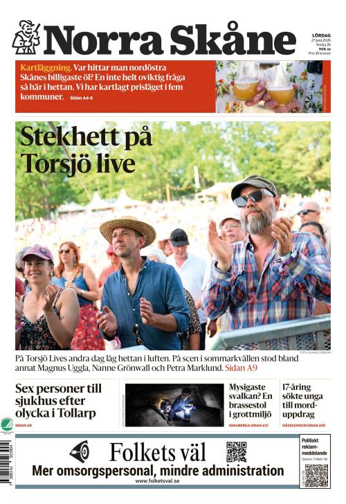 Norra Skåne 27.6.2026