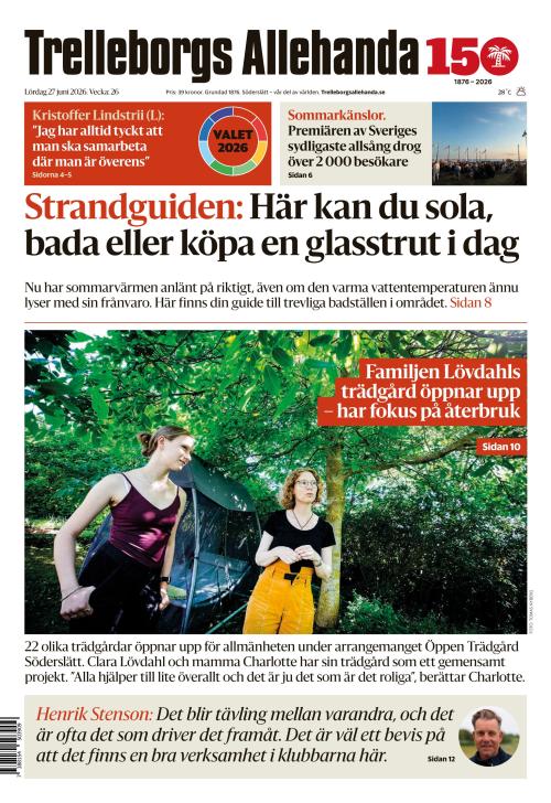 Trelleborgs Allehanda 27.6.2026
