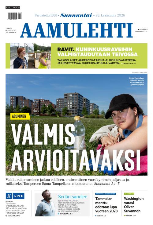Aamulehti 28.6.2026