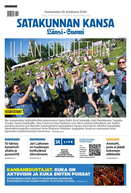 Satakunnan Kansa Länsi-Suomi 28.6.2026