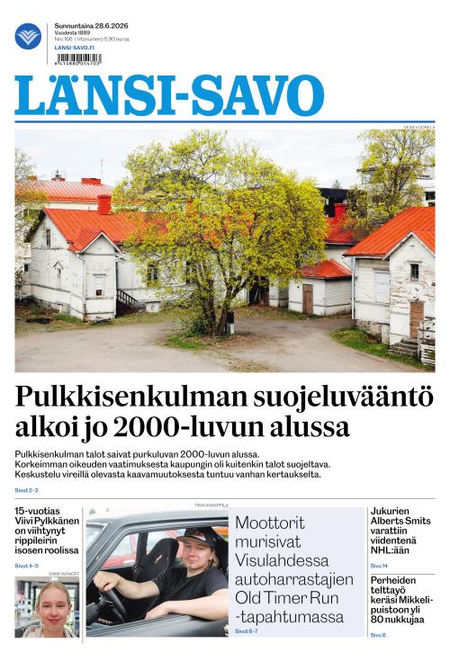 Länsi-Savo 28.6.2026