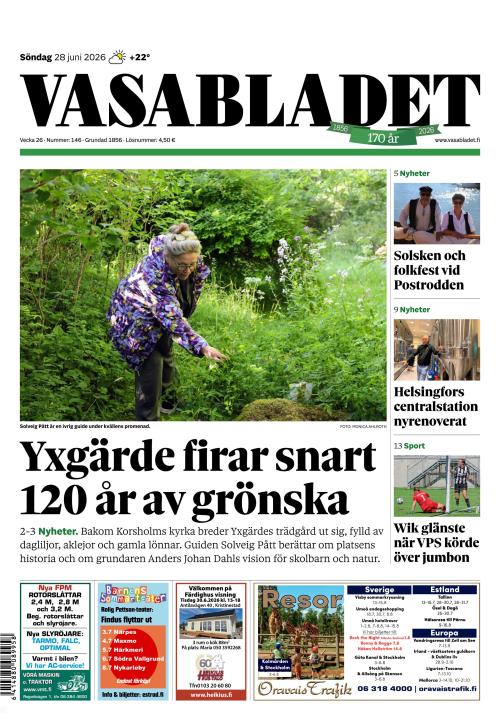 Vasabladet 28.6.2026