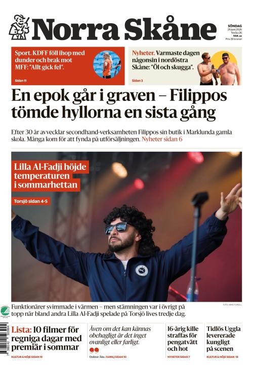 Norra Skåne 28.6.2026