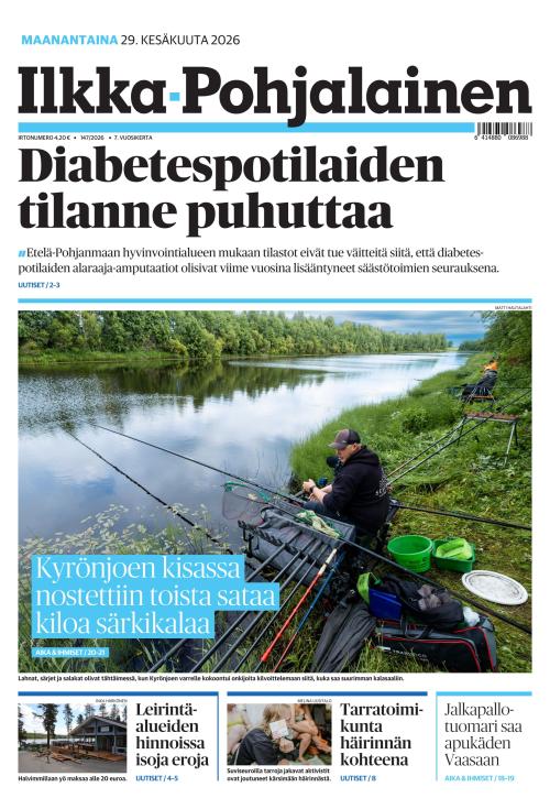 Ilkka-Pohjalainen 29.6.2026