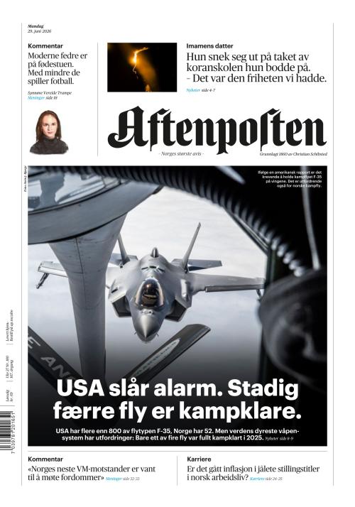 Aftenposten 29.6.2026
