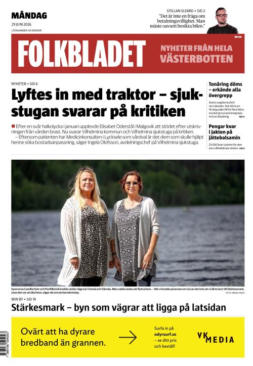 Folkbladet (Västerbotten) (SE) 29.6.2026