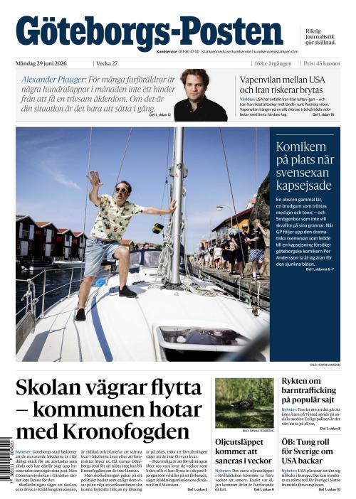 Göteborgs-Posten 29.6.2026
