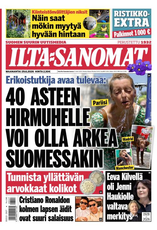 Ilta-Sanomat 29.6.2026