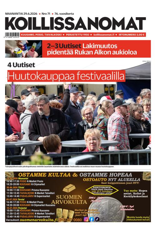 Koillissanomat 29.6.2026