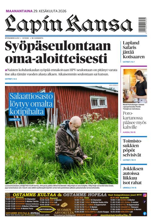 Lapin Kansa 29.6.2026
